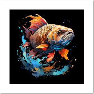 Arowana Rainbow Posters and Art